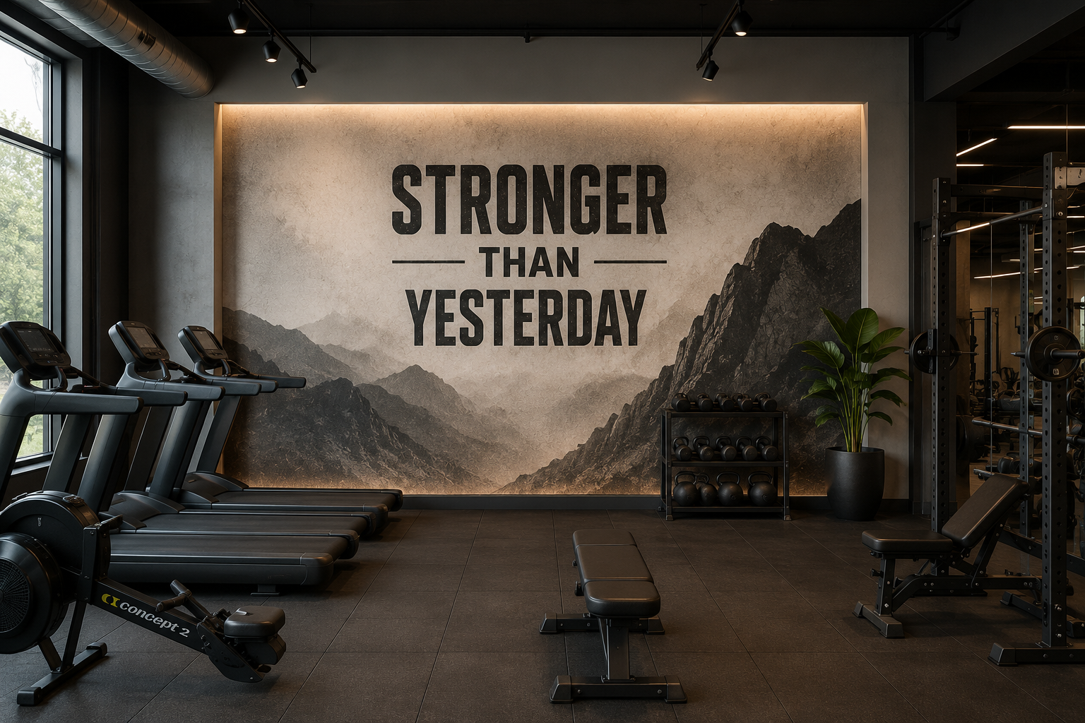 Welt: Fitness Mountain.